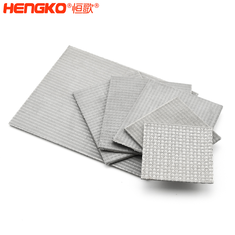 廠家供應微米級冶金不銹鋼燒多層結網濾板高精度耐高壓_規格尺寸多樣可定制 Featured Image