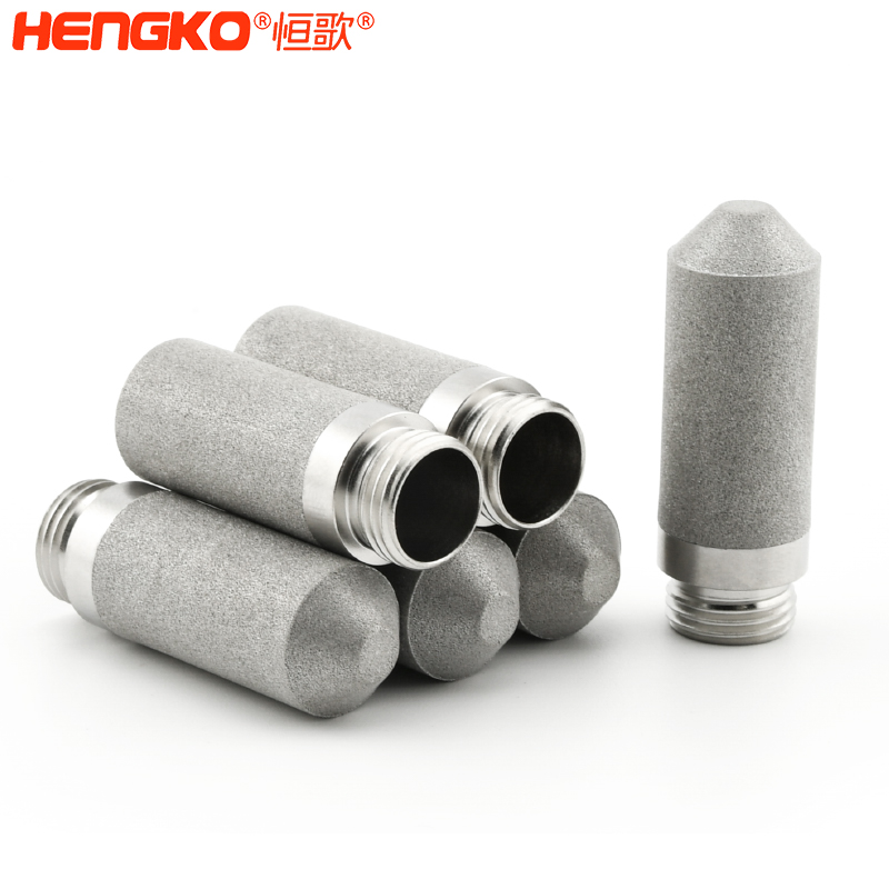恒歌定制工業溫濕度傳感器外殼防水耐高溫_316L粉末燒結不銹鋼探頭可定制 Featured Image