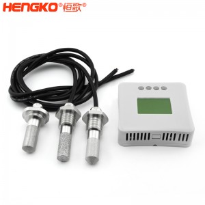 恒歌生產(chǎn)定制高靈敏IP65級防水溫濕度探測器探頭，用于農(nóng)業(yè)氣象站