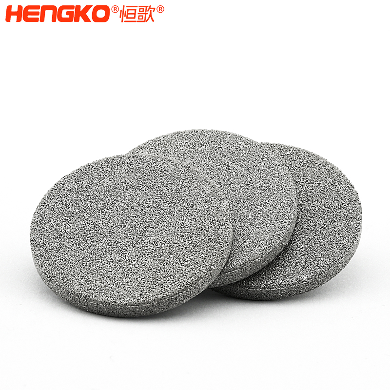 燒結(jié)不銹鋼過濾片防塵防爆透氣,廠家直銷微納米級多孔金屬濾芯 Featured Image