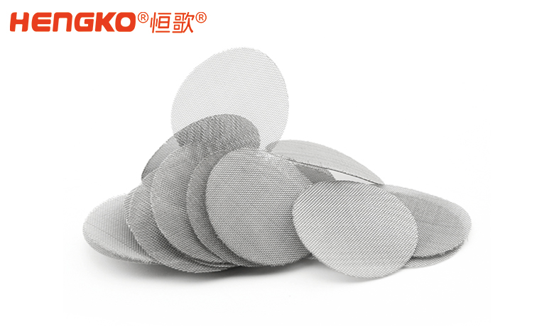 單層不銹鋼燒結網濾片 單層不銹鋼燒結網濾片