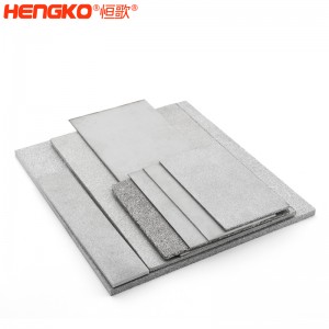 廠(chǎng)家直銷(xiāo)316不銹鋼粉末燒結(jié)濾板高強(qiáng)度耐高溫耐腐蝕，化工制藥過(guò)濾不銹鋼過(guò)濾器