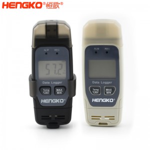 恒歌藥品儲運溫濕度物聯網自動監測系統,自動保存數據usb藥房溫濕度記錄儀溫濕度校驗專用儀表